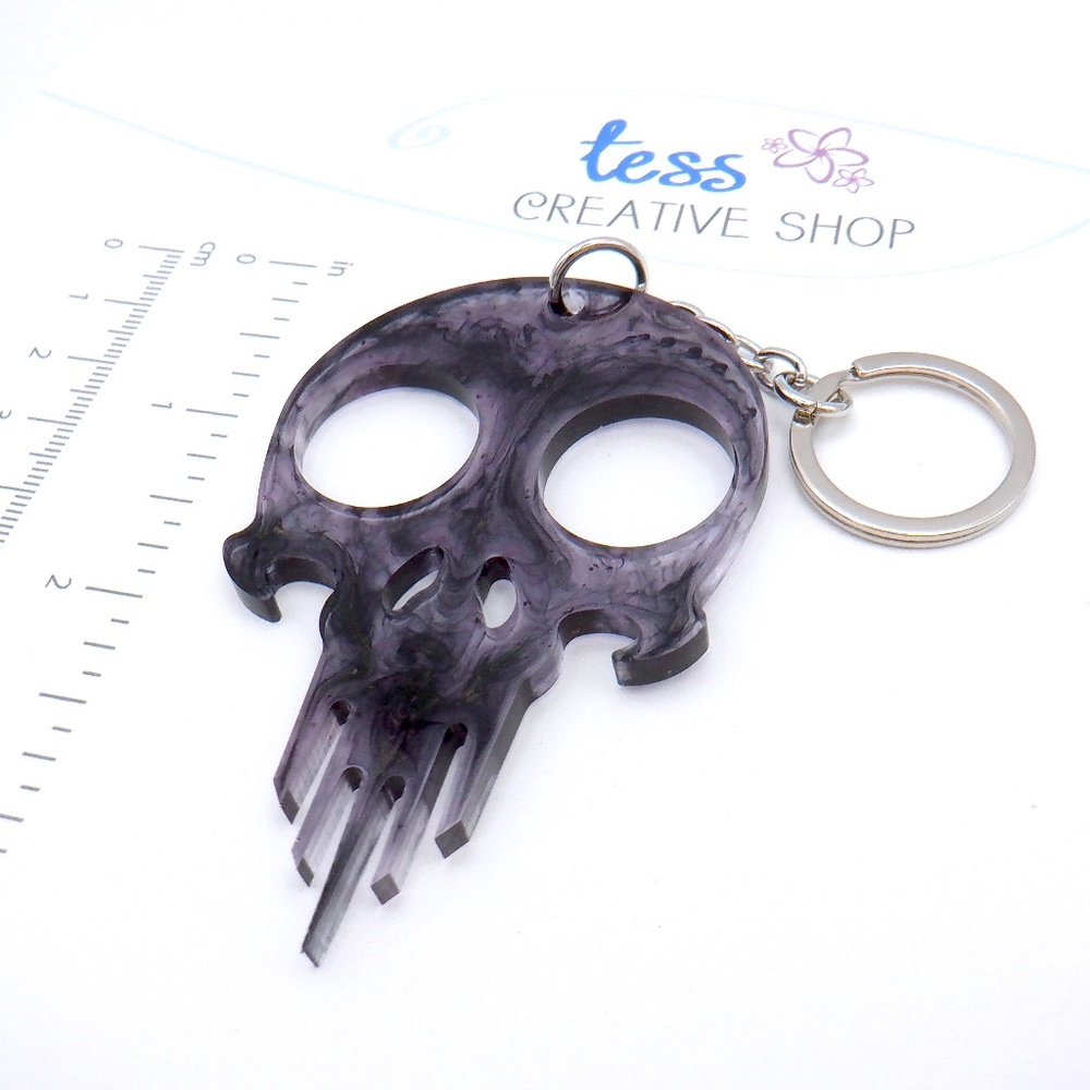 Skull Self-Defense Keychain